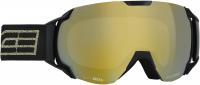 Очки горнолыжные Salice 619DARWF BLACK-GOLD/RW GOLD