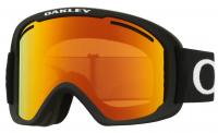 Горнолыжные очки со сменной линзой Oakley O FRAME 2.0 PRO XL BLACK/FIRE IRIDIUM & PERSIMMON