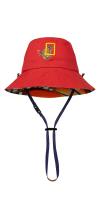 Панама детская из хлопка Buff Booney Hat Nesis Coral Pink