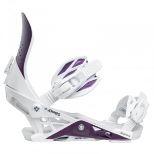 Картинка Крепления для сноуборда женские Jones Women's Aurora Deep Purple/White от магазина Адреналин Крепления для сноуборда женские Jones Women's Aurora Deep Purple/White от магазина Адреналин