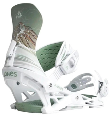 Крепления для сноуборда женские Jones Women's Aurora White/Art 