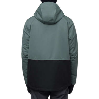 Сноубордическая куртка 686 MNS SMARTY 3-IN-1 FORM JACKET CYPRESS GREEN COLORBLOCK от магазина Адреналин