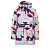 Куртка сноубордическая женская - анорак Horsefeathers DERIN JACKET abstract paint от магазина Адреналин