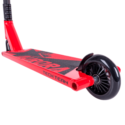Трюковой самокат TECHTEAM  Aurora red от магазина Адреналин
