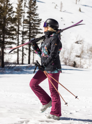 Сноубордическая куртка Ж ROXY Presence Parka TRUE BLACK PENSINE