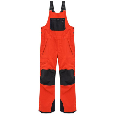 Полукомбинезон сноубордический 686 MNS 20K HOT LAP SHELL BIB TRUE RED COLORBLOCK