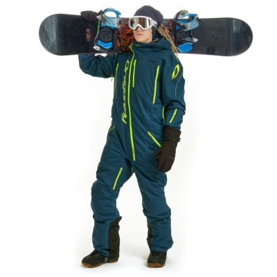 Комбинезон Dragonfly Gravity Premium MAN Dark Ocean-Light Green (Kamchatka) 2023