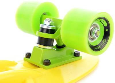 Скейтборд пластиковый TEMPISH Buffy T Yellow