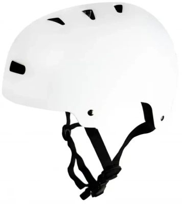 Шлем для роликов и трюковых самокатов  Totem Classic белый мат