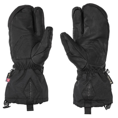 ВАРЕЖКИ сноубордические VOLCOM  GAAAS GORE-TEX TRIGGER MITT BLACK от магазина Адреналин
