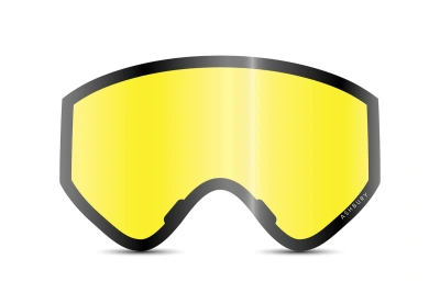 Горнолыжные очки со сменной линзой на магнитах ASHBURY A12 Ninth (RED MIRROR/YELLOW) от магазина Адреналин