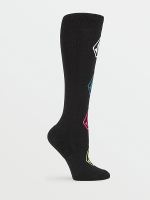 Носки для сноуборда Ж VOLCOM SHERWOOD SOCK BLACK 2021