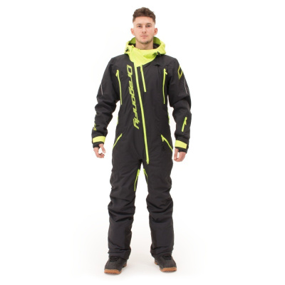 Комбинезон Dragonfly Gravity Premium MAN Black-Yellow Green 2023