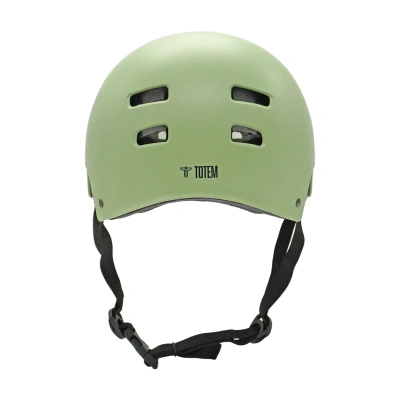 Шлем для роликов и трюковых самокатов  Totem Classic зеленый мат от магазина Адреналин
