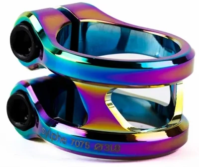 Зажим (хомут) для трюкового самоката Ethic sylphe double clamp 31.8 Oil shick