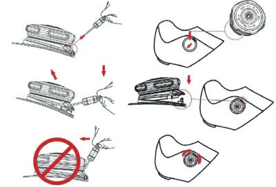 Система шнуровки-крышка ATOP Lacing System (Team SL/ Expert) Black