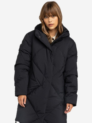 Куртка утепленная женская ROXY ABBIE JK черная Куртка утепленная женская ROXY ABBIE JK черная