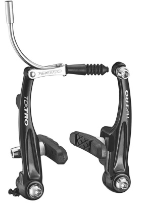 Тормоз V-brake Tektro 837AL, длина: 102мм, стандартные колодки 836.12 (Черный)