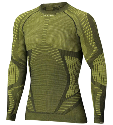 Термобелье Accapi кофта длинный рукав Xperience Long Sleeve Shirt Black/Lemon