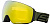 Очки горнолыжные со сменной МАГНИТНОЙ линзой Salice 108DARWF Black/Gold DARW Gold + Light Radium   от магазина Адреналин