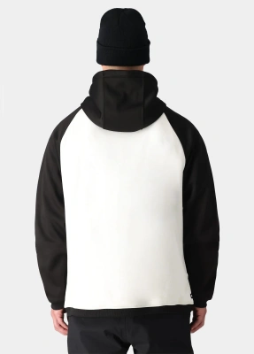 Толстовка 686 BONDED FLEECE HOODY KEITH HARING WHITE COLORBLOCK от магазина Адреналин