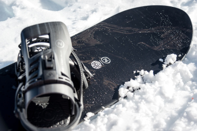 Крепления для сноуборда NIDECKER Kaon-Plus Cement Gray 2022-23