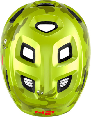 Велошлем детский Met Hooray Lime Chamaleon 2025 от магазина Адреналин