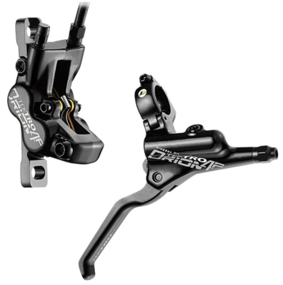 Тормоз дисковый гидравлический передний Tektro HD-M745 Orion, 4 поршня, 1900 мм. (Черный)