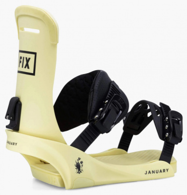 Крепления для сноуборда женские FIX January SunFlower