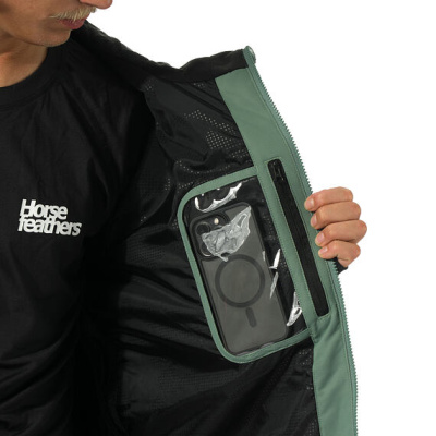 Куртка сноубордическая мужская Horsefeathers PEARL JACKET (iceberg green) от магазина Адреналин