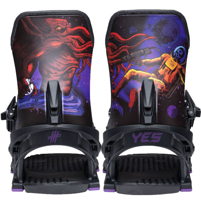 Крепления для сноуборда YES Select Kowalchuk Black 2025-26