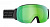 Очки горнолыжные Salice 102DARWF Black-Green/Rw Radium S2