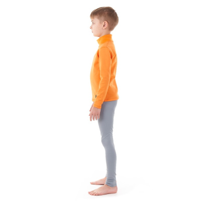 Детское термобелье DragonFly Зима высокий ворот Orange - Gray от магазина Адреналин