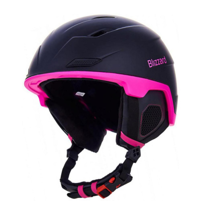 Горнолыжный шлем BLIZZARD Double Black Matt/Magenta
