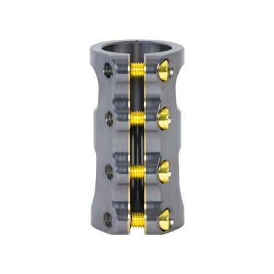 Зажим (хомут) для трюкового самоката Oath Carcass SCS (серый / золотой) от магазина Адреналин