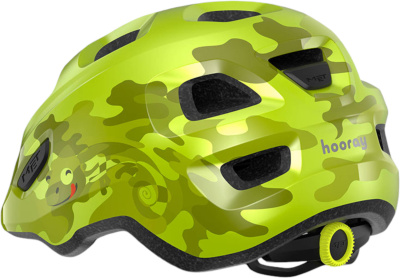 Велошлем детский Met Hooray Lime Chamaleon 2025 от магазина Адреналин