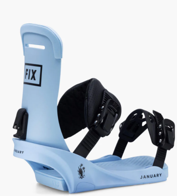 Крепления для сноуборда женские FIX January Sky