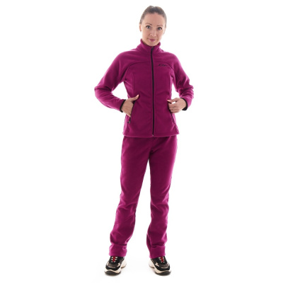 Женская флисовая кофта Dragonfly Level Purple Black от магазина Адреналин